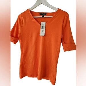 Ralf Lauren Orange Tshirt